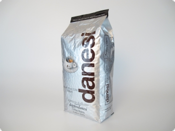 Кофе в зернах Danesi Doppio (Данези Доппио)  1 кг, вакуумная упаковка