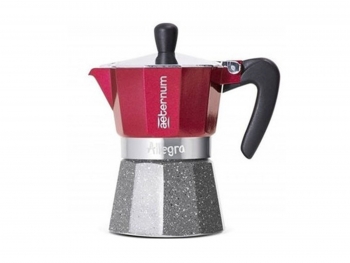 Кофеварка гейзерная Bialetti Aeternum Allegra Petra Rouge R (6 чашек)