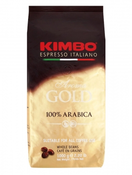 Кофе в зернах Kimbo Gold (Кимбо Голд)  1 кг, вакуумная упаковка