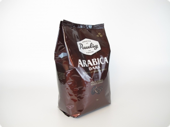Ликвидация Кофе в зернах Paulig Arabica Dark (Паулиг Арабика Дарк)  1 кг, вакуумная упаковка