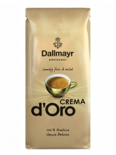 Кофе в зернах Dallmayr Crema D Oro (Даллмайер Крема де Оро)  1 кг, вакуумная упаковка