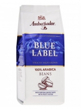 Кофе в зернах Ambassador Blue Label (Амбассадор Блю Лейбл)  1 кг, вакуумная упаковка
