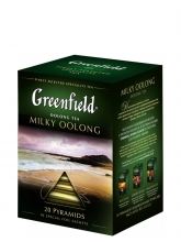 Чай улун Greenfield Milky Oolong (Гринфилд Молочный олонг), упаковка 20 пакетиков по 2 г